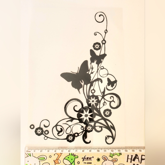 2/$20 Vinyl Art Decals For Car, Wall, storage box, room door, windows - Picture 3 of 4